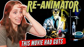 First Time Watching RE-ANIMATOR Reaction... This movie had GUTS.