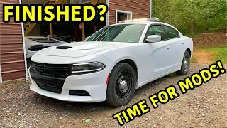 Rebuilding A Wrecked 2018 Dodge Charger Police Car Part 8