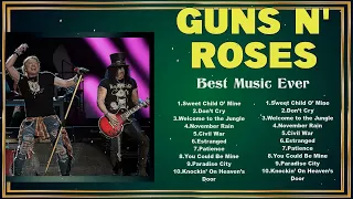 Guns N' Roses Greatest Songs 🍃 New Playlist 🍃 Popular Songs