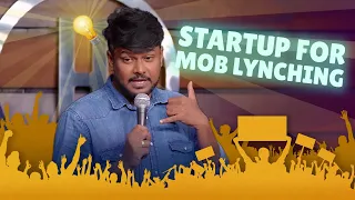 Startup Idea  |  Mob Lynching Stand Up Comedy By Rahul Robin