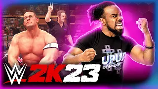 WWE 2K23 John Cena Showcase Playthrough w/ Austin Creed!!! (Part 1)