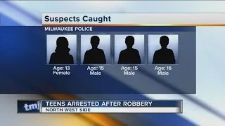 4 Milwaukee teens arrested for carjacking