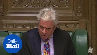 John Bercow announces Fiona Onasanya has been removed by petition