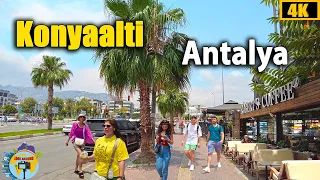 Konyaalti Antalya Summer Walking Tour | 4K | Part One (1)
