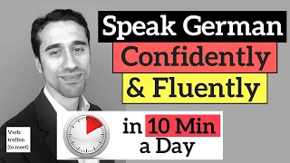 Learn to Speak German Confidently in 10 Minutes a Day - Verb: treffen (to meet)