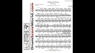 Drum Score - Dire Straits - Sultans Of Swing (Preview)