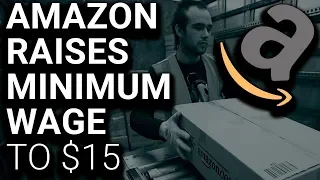 WIN? Amazon Raises Minimum Wage to $15