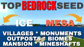 Best Minecraft Seeds for Bedrock: This Great Bedrock Seed has SO MUCH GOOD STUFF (Top Seeds 2020)