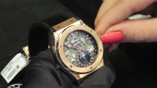 Setting the Hublot Moonphase Timepiece