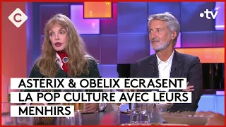 Mehdi Kerkouche, Antoine De Caunes, Sylvie Uderzo et Arielle Dombasle - C à vous - 14/09/2023