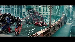 Transformers: Dark of the Moon (2011) Final Battle - Only Action