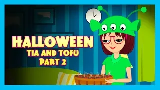 HALLOWEEN STORY (Part 02) - Tia and Tofu Stories || Tia and Tofu Celebrating Halloween