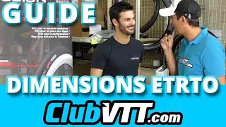 Guide pneu vtt : Les dimensions ETRTO, c'est quoi ? - 408