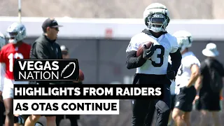 Highlights from Raiders OTAs