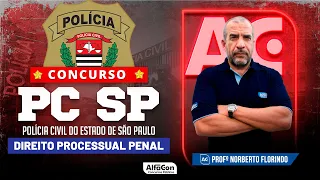 Concurso PC SP 2023 - Direito Processual Penal - AlfaCon