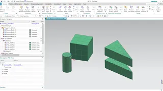 SiemensPLM Simcenter 3D (NX CAE) - Assembly FEM approach for large assembly meshing