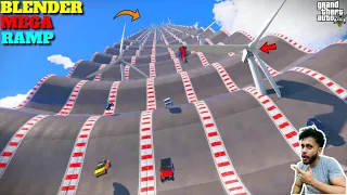 Which Indian Car Can Complete This Mega BLENDER ramp GTA 5