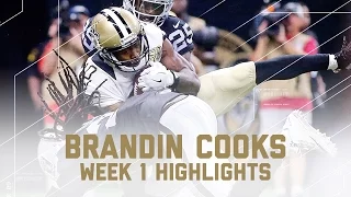 Brandin Cooks Highlights | Raiders vs. Saints | NFL Week 1 Player Highlights