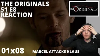 THE ORIGINALS S1 E8 REACTION THE RIVER IN REVERSE TREE 1x8 MARCEL ATTACKS KLAUS SEASON 1 EPISODE 8