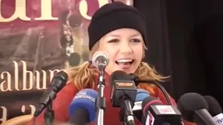 Britney Spears Press Conference in Gent, Belgium 2000