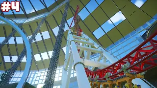 Let's Build the Ultimate INDOOR Theme Park - Episode 4 (Thrills & Spills)