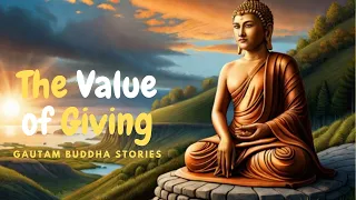 Giving with humility can lead to spiritual growth: Gautam Buddha's story "Precious Gift" #zenstory