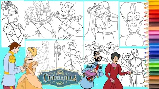 Coloring Disney Cinderella Coloring Pages Compilation - Cenicienta Para Colorear