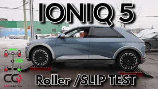 Hyundai Ioniq 5 AWD Roller / Slip Test : Strong performance!