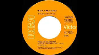 1970 HITS ARCHIVE: Feliz Navidad - Jose Feliciano (stereo 45)