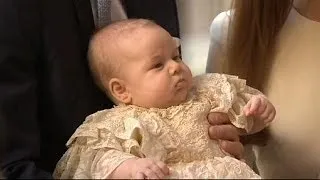 В Лондоне крестили маленького принца Джорджа