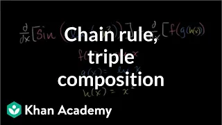 Derivative of sin(ln(x_)) | Advanced derivatives | AP Calculus AB | Khan Academy