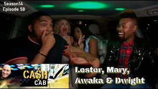 Lester, Mary, Awaka & Dwight on "CASH CAB" Season14 Episode 58 #Bravo