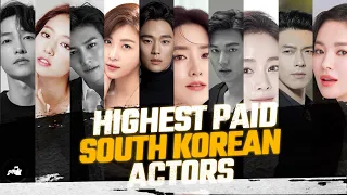 Top 20 Highest Paid South Korean Actors