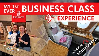 My First Ever Business Class Experience! | EMIRATES A380