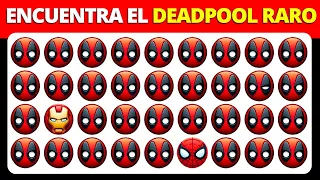 Encuentra el emoji raro - Desafío los Vengadores 🦸‍♀️🔥 Niveles fácil, medio y difícil.