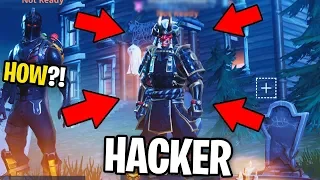 HACKER Shows Me EVERY UNRELEASED SKIN on Fortnite! (how is this possible?)