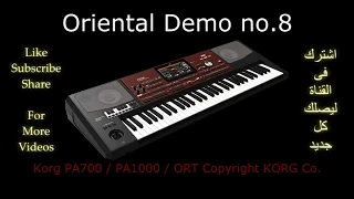 Korg PA700 PA1000 Oriental ORT Demo 08 - Sounds Styles Rhythms