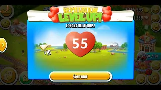 Town Level Up 55 | Hay Day