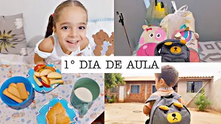 Primeiro dia de aula / se adaptando a nova rotina