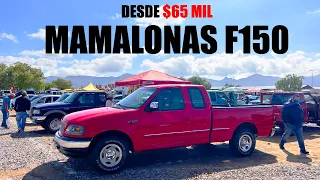 Trocas MAMALONAS Ford F150 desde $65 mil pesos, así los precios de las trocas en Tianguis ACTOPAN