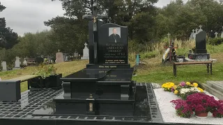 Індивідуальний гранітний пам'ятник з букинського габра. Компанія "Спокій".