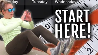 How To Start Running When You're Overweight | Sample Week!