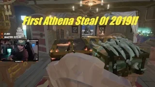 Summit1G First ATHENA Chest Steal Of 2019| Sea Of Thieves Gameplay