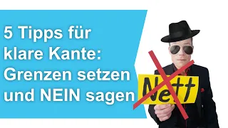 Hör auf, SO NETT zu sein: 5 Tipps für klare Kante. Grenzen setzen + Nein sagen // M. Wehrle