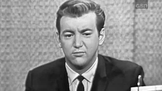 What's My Line? - Bobby Darin; Alan King [panel] (Dec 9, 1962) [W/ COMMERCIALS!]