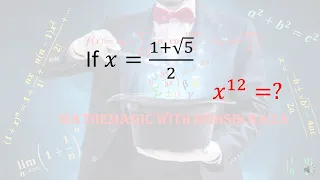 Math Olympiad Question! Can you do this? |The Golden Ratio| GRE| SAT| NAT| GAT| IIT JEE Prep|