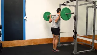 barbell reverse lunges