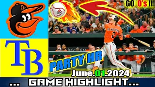 Orioles vs. Rays FULL GAME HIGHLIGHTS (06/01/24) | MLB Season 2024