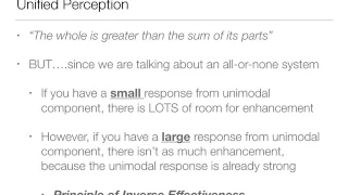 Multi-Modal Perception.1  - The Basics