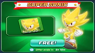Sonic Forces Speed Battle - SUPER SONIC EVENT Free Cards - All 97 Characters Unlocked Gameplay